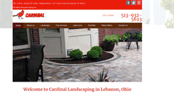 Desktop Screenshot of cardinal-landscaping.net